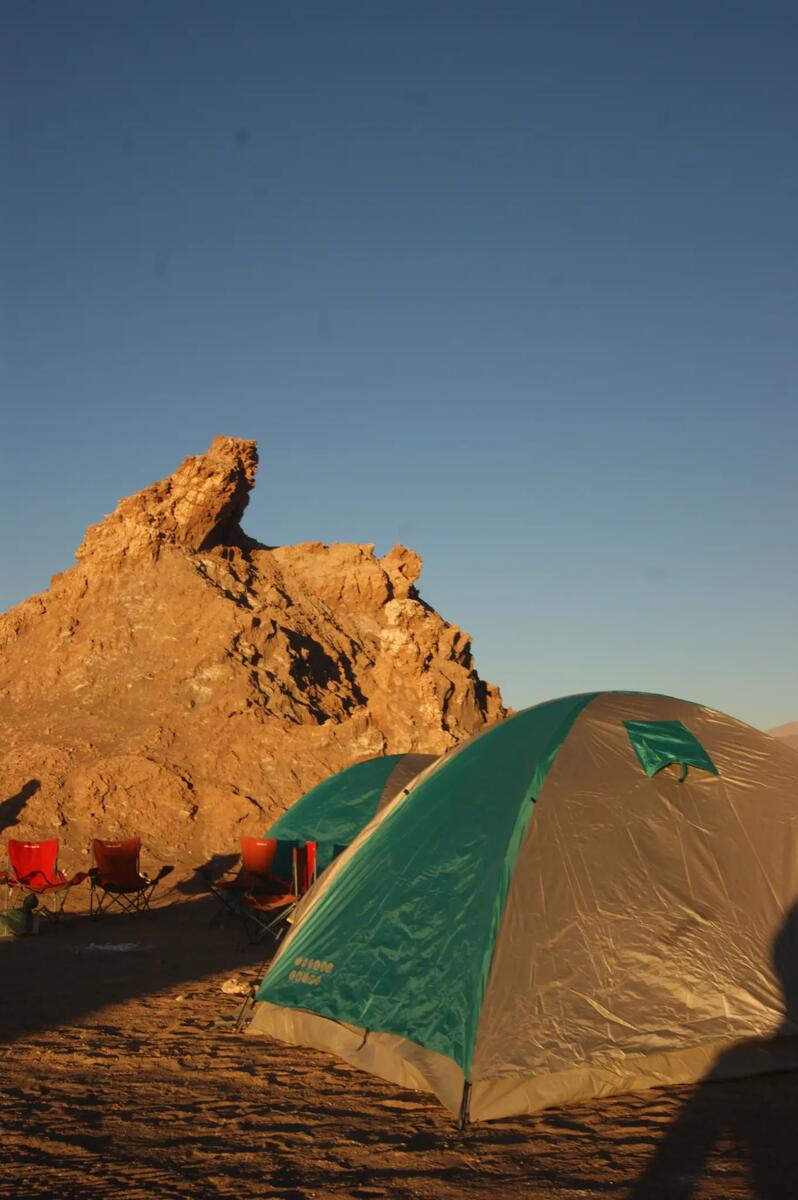 Camping no Deserto